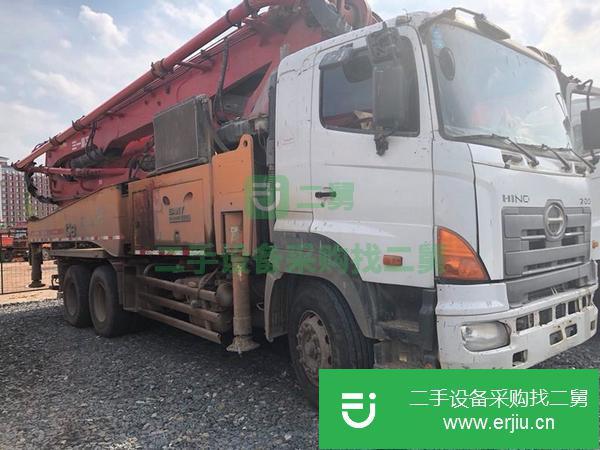 廣西出售二手日野49米泵車