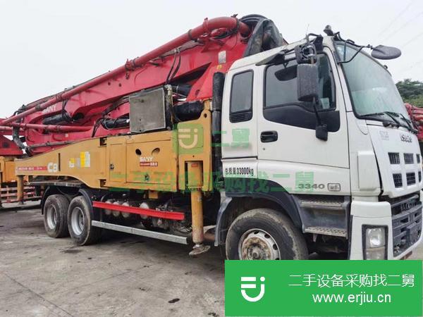 湖南出售二手三一49米泵車