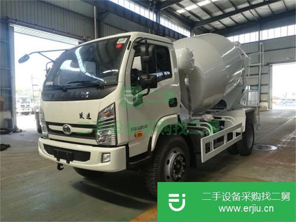 山東出售二手躍進3方攪拌車