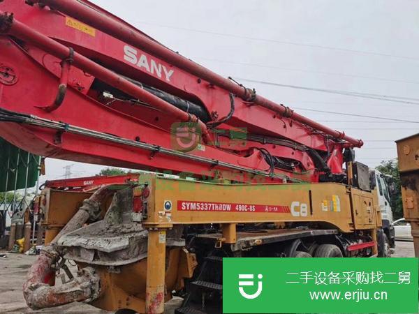 湖南出售二手三一49米泵車