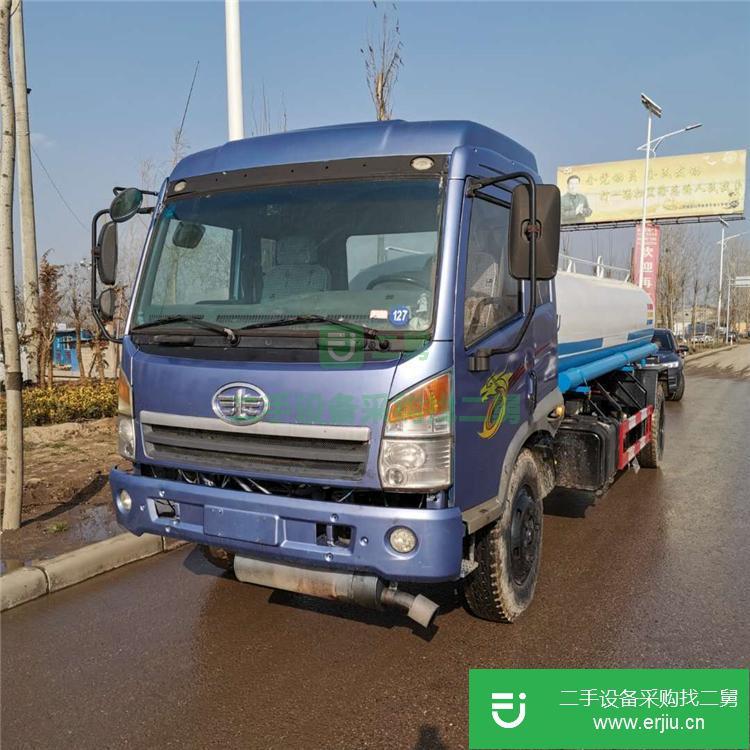 山東出售二手霧炮灑水車