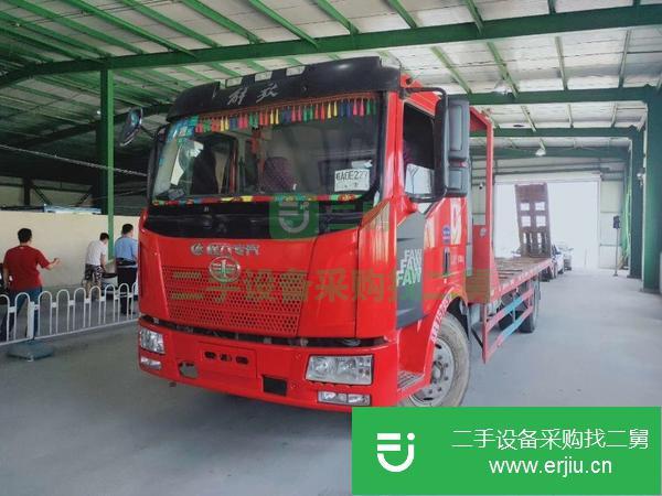 江蘇出售二手挖機平板運輸車