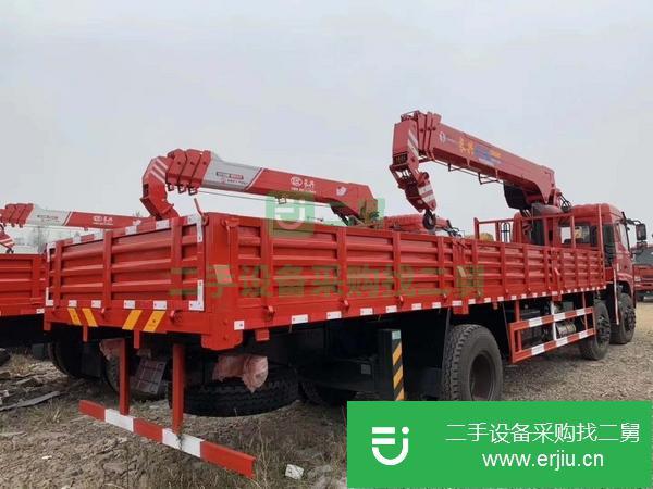 湖北出售二手12噸隨車吊