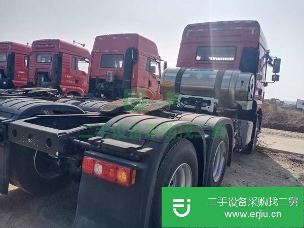 山東出售二手德龍燃氣牽引車