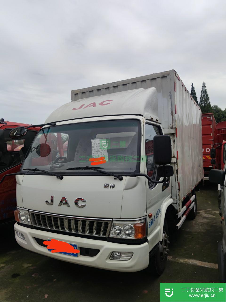 四川出售二手江淮駿鈴箱式貨車