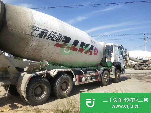 河北出售二手豪沃大20方攪拌車