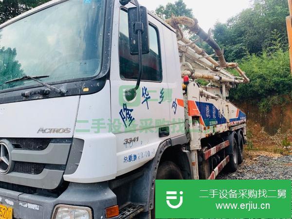 河南出售二手中聯(lián)38米泵車