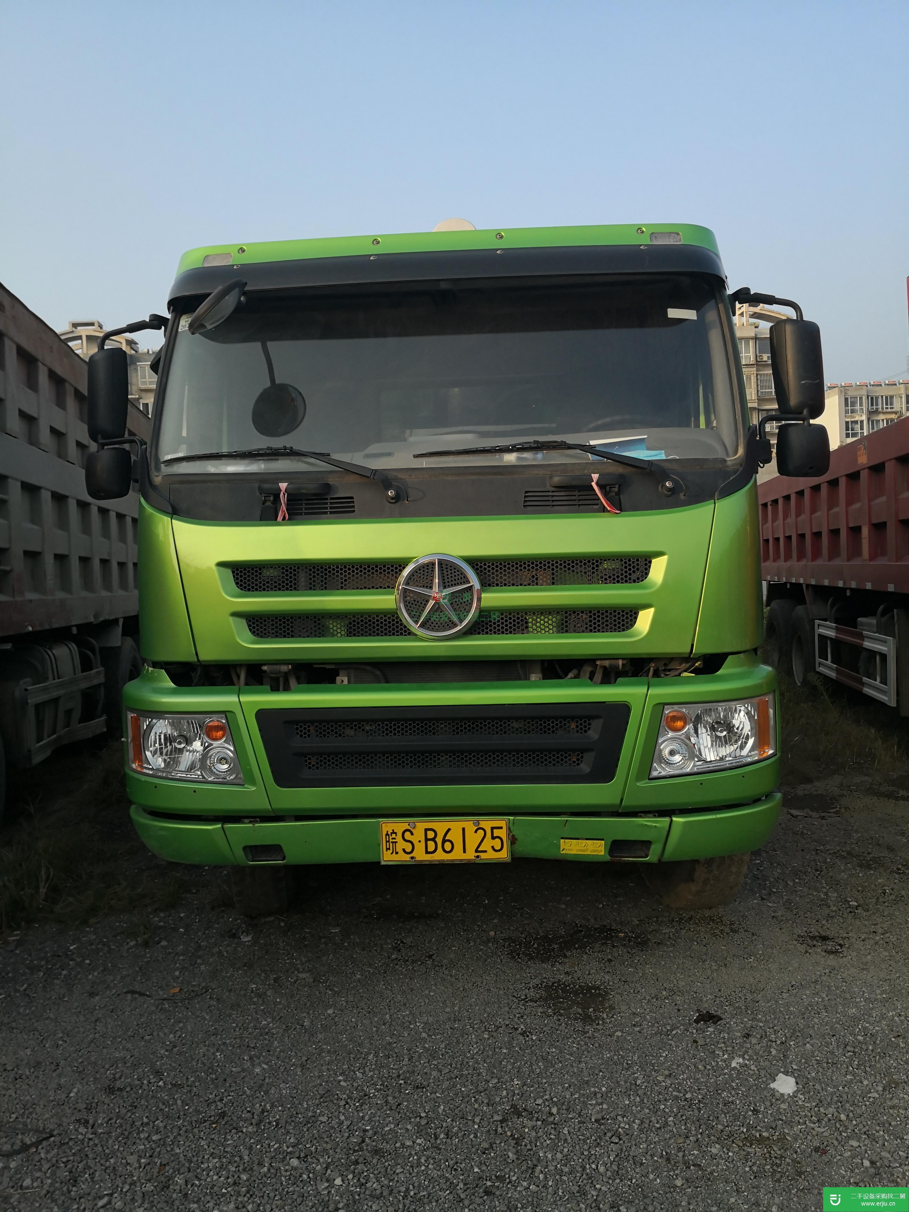 河北出售二手大運重卡350馬力自卸車