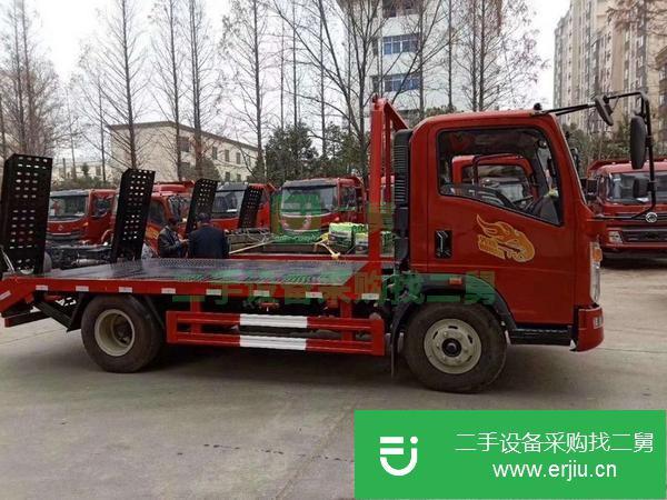 河南出售二手后八輪平板運輸車
