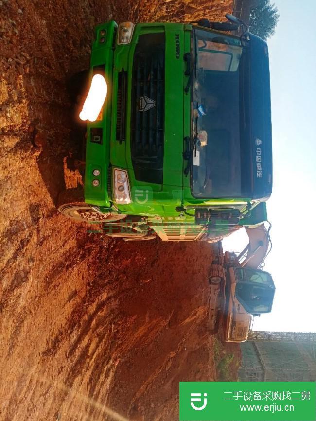 湖北出售二手中國重汽后八輪自卸車