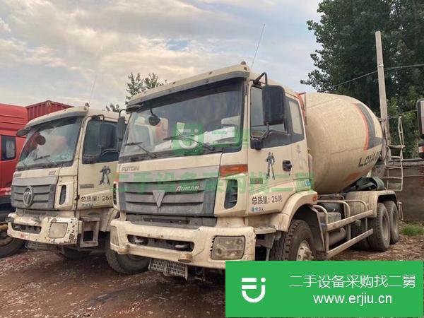 福建出售二手大十四方國三攪拌車