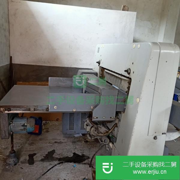 山東出售二手國望920原裝程控雙導渦輪切紙機