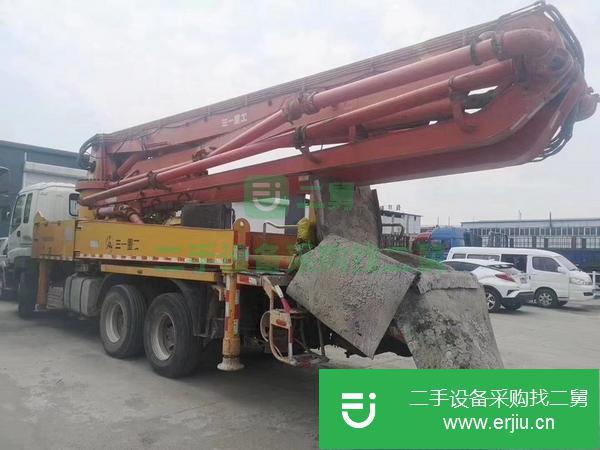 河北出售二手五十鈴37米泵車