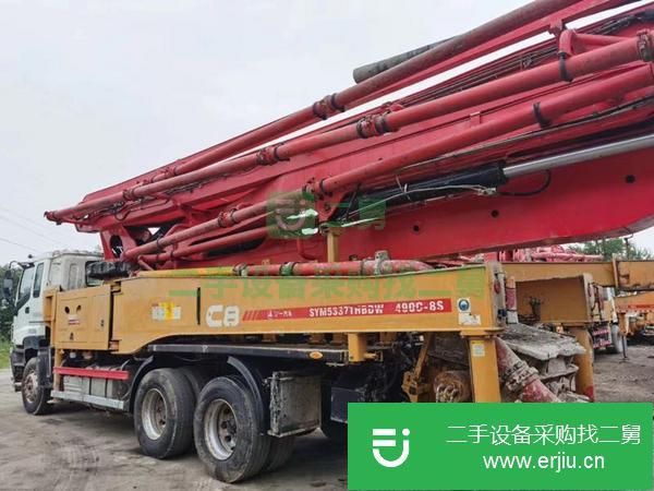 湖南出售二手三一49米泵車
