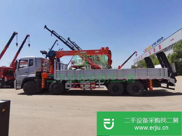 陜西出售二手12噸隨車吊