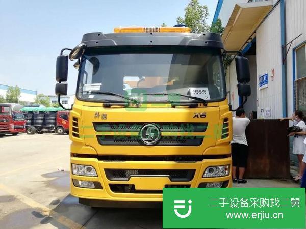 福建出售二手陜汽軒德8噸平板隨車吊