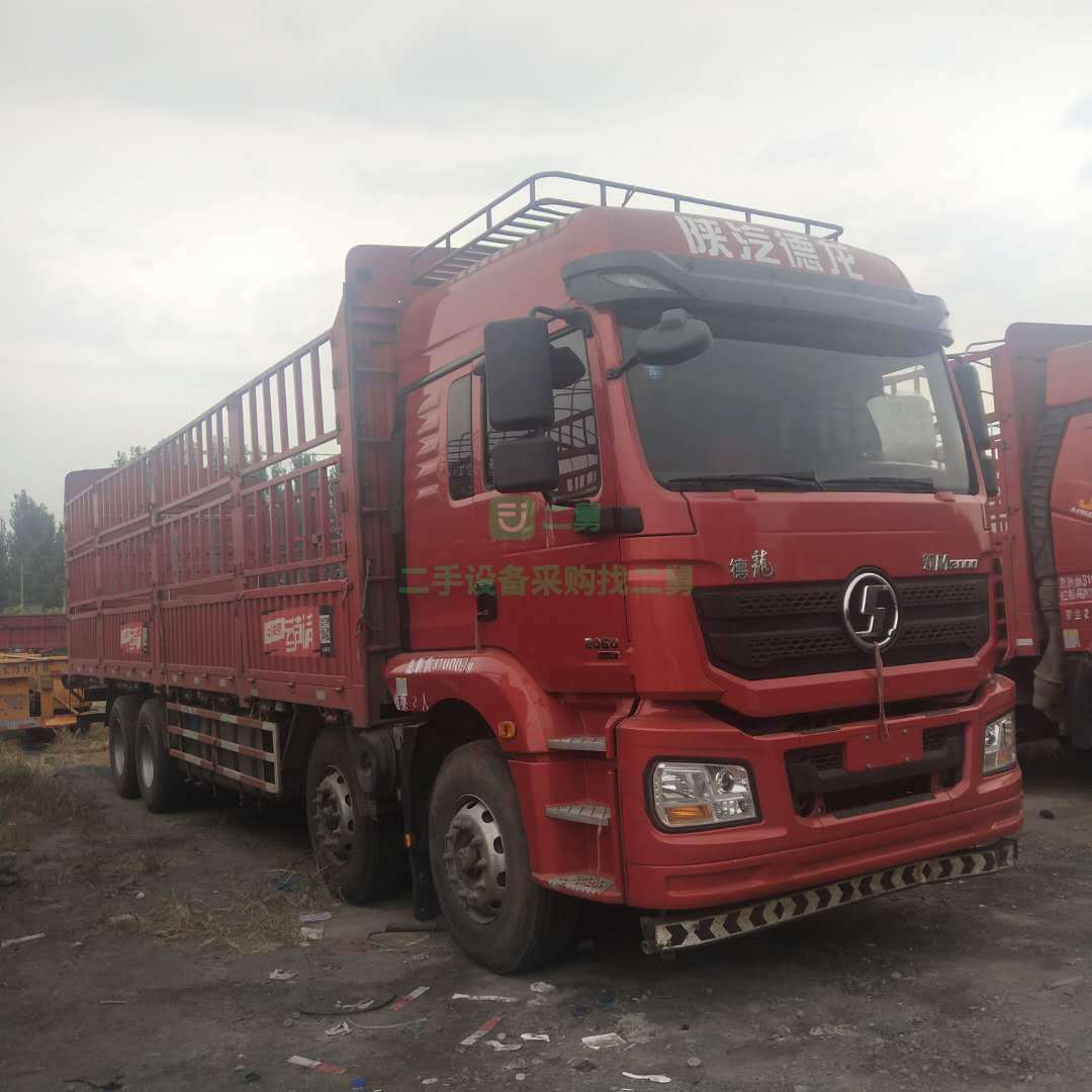 出售二手東風天龍C7G高欄載貨車 長途輕體貨車9.6高欄單車