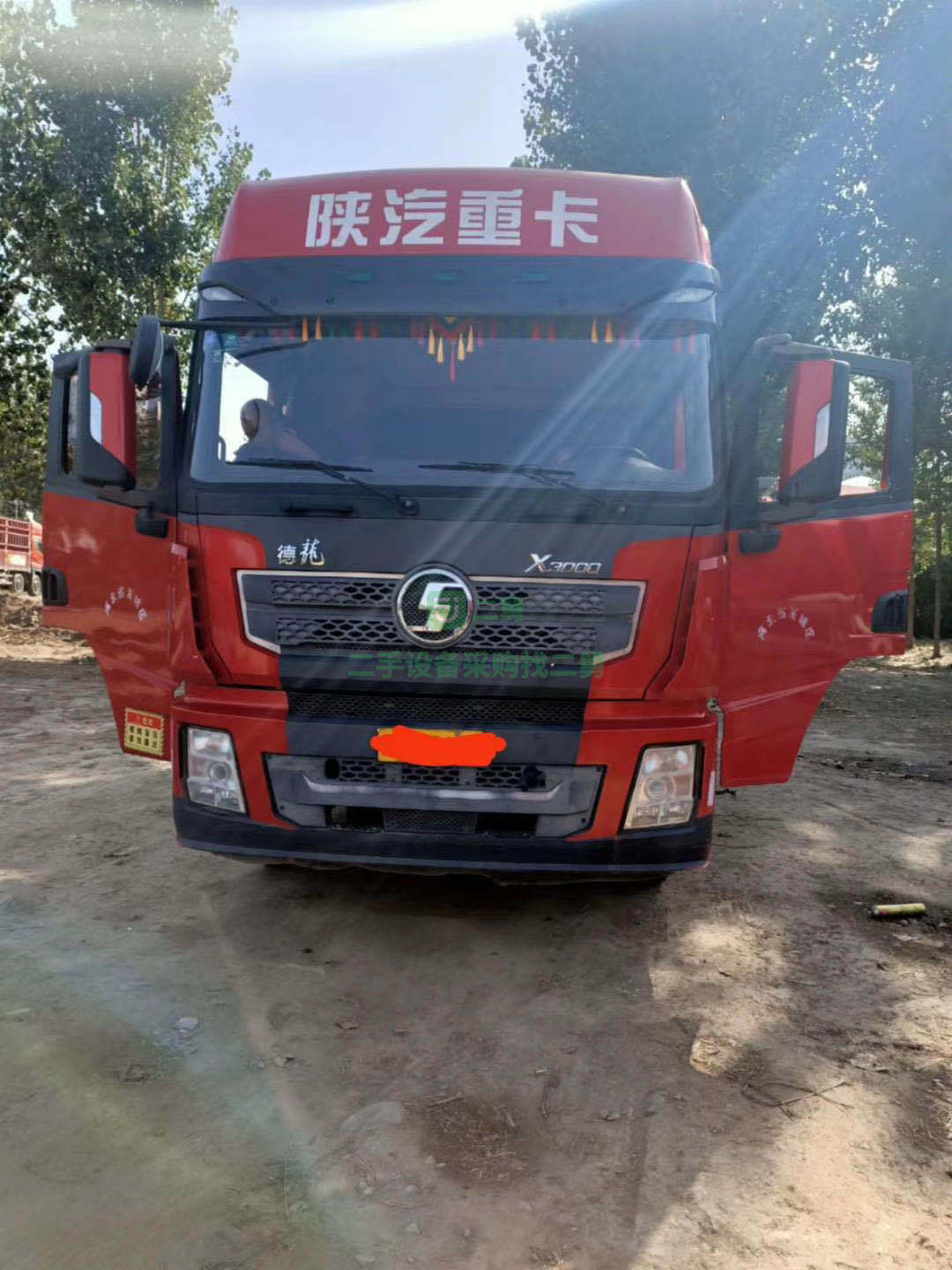 出售一臺兩年倆月全保險德龍X3000牽引車