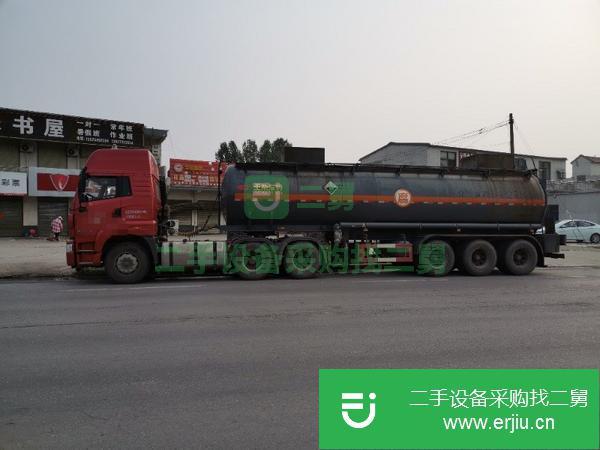 河南出售二手八類鹽酸槽罐車