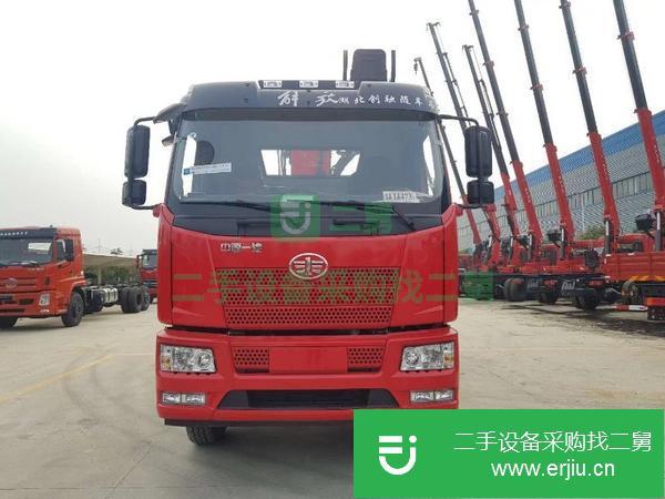 重慶出售二手解放8噸隨車(chē)吊