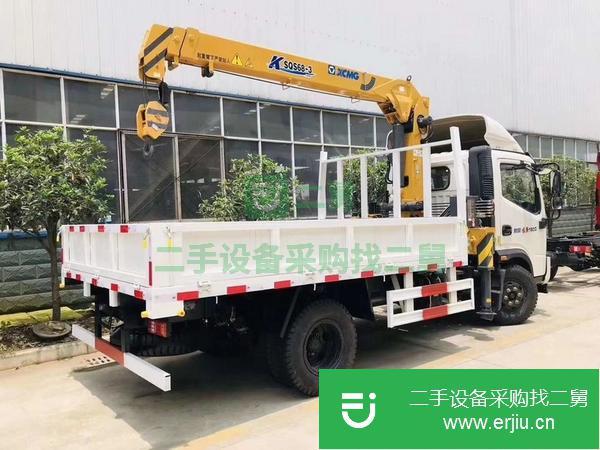 四川出售二手徐工3.2噸三節臂隨車吊