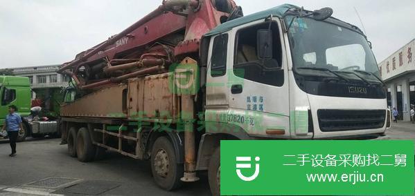 湖北出售二手三一叉腿46米泵車