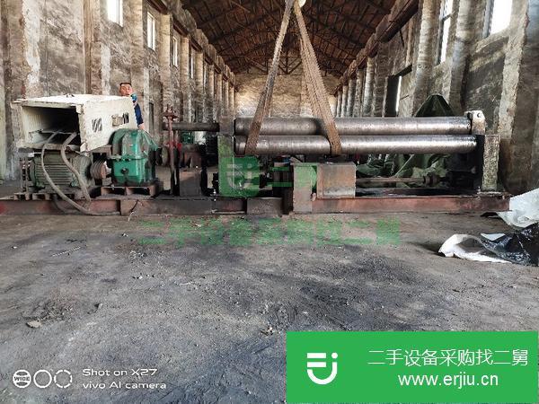 貴州出售二手W11-12*2000機械自動卷板機