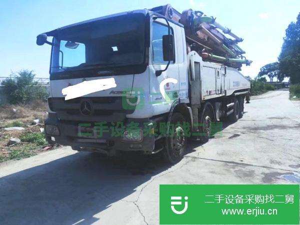 內(nèi)蒙古出售二手中聯(lián)52米泵車
