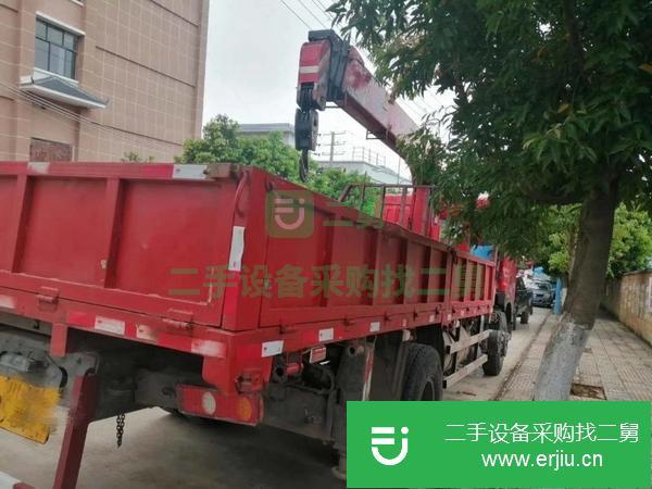 貴州出售二手東風8噸隨車吊