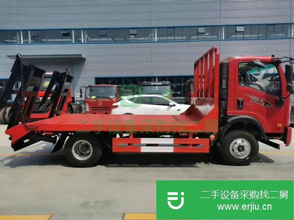 湖北出售二手重汽王牌平板運輸車