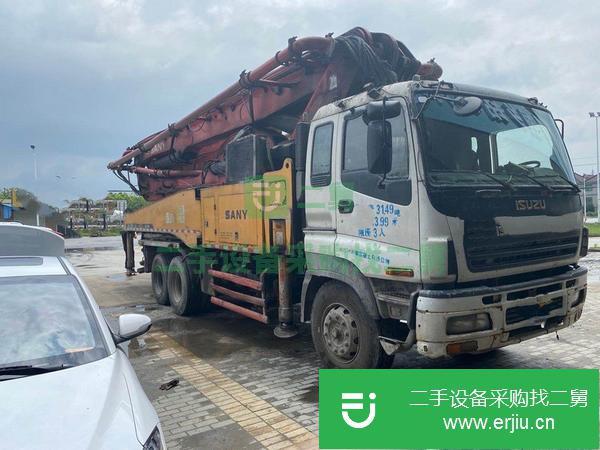安徽出售二手三一49米泵車