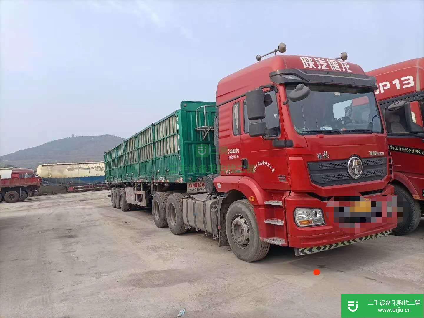 山東出售二手陜汽重卡430馬力半掛車