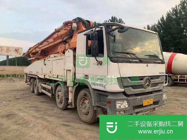 遼寧出售二手中聯52米泵車