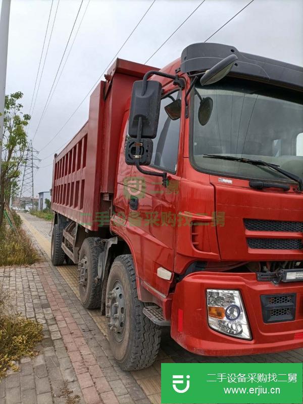 湖北出售二手小三軸自卸車