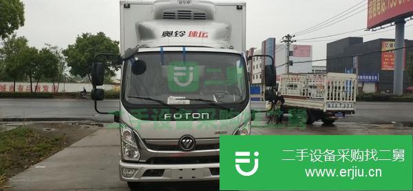 四川出售二手福田奧鈴4.1米冷藏車