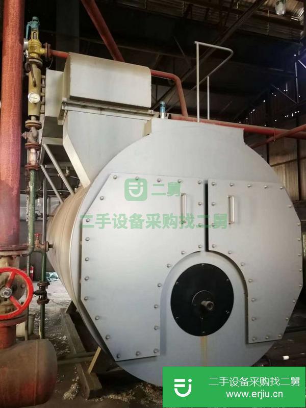新疆出售二手青島華泰4噸燃氣鍋爐