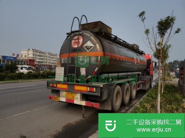 河南出售二手八類鹽酸槽罐車