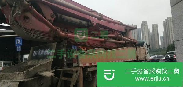 湖北出售二手三一叉腿46米泵車