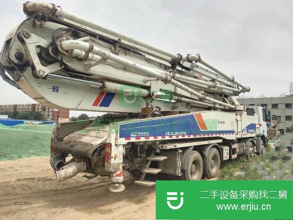 河北出售二手中聯52米泵車