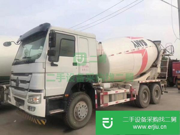 山東出售二手豪沃大12方攪拌車