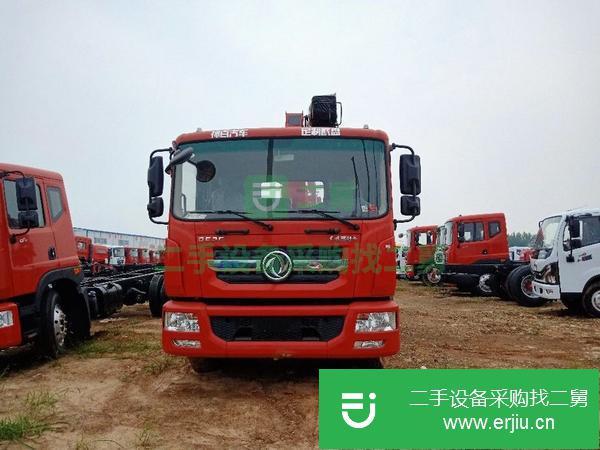甘肅出售二手東風多利卡八噸隨車吊