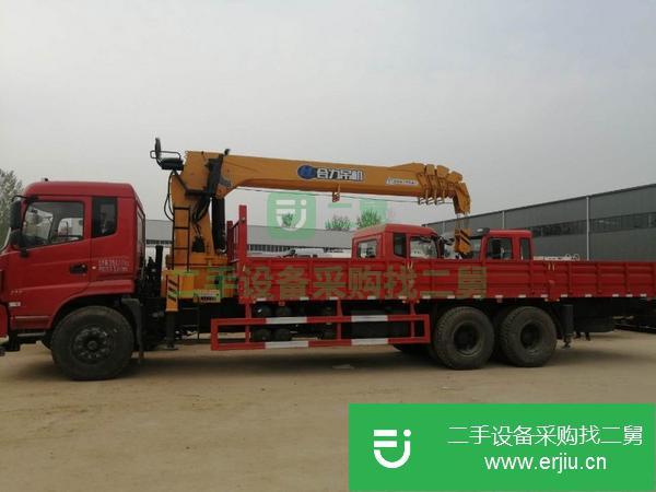 浙江出售二手12噸合力隨車吊