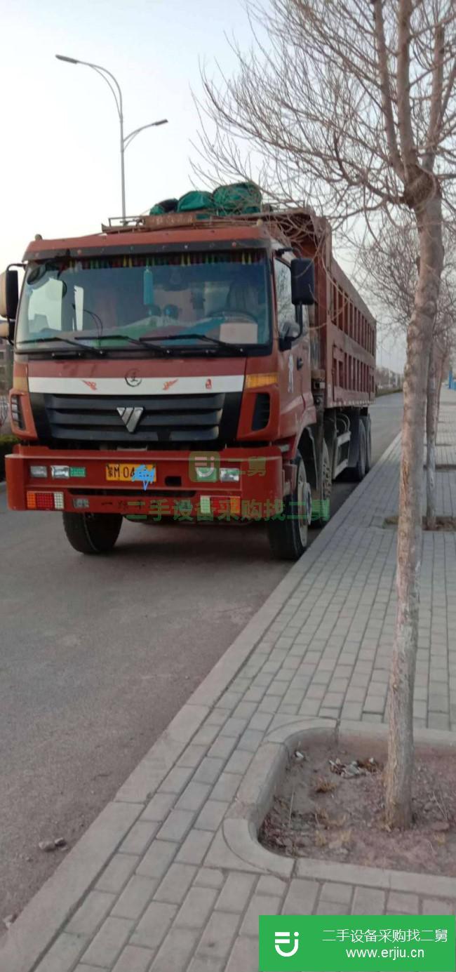 寧夏出售二手福田歐曼前四后八自卸車