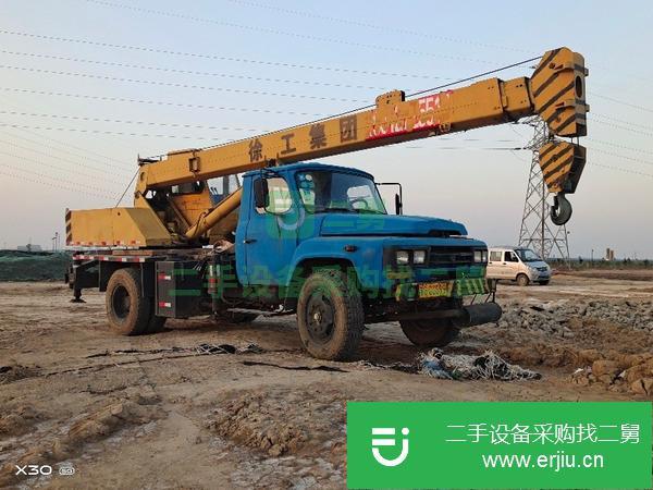 河北出售二手徐工8噸汽車吊