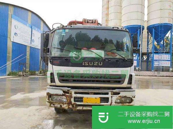 江蘇出售二手三一37米泵車