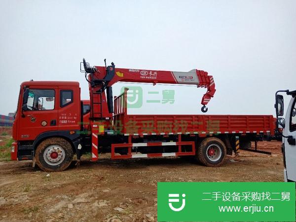 甘肅出售二手東風多利卡八噸隨車吊