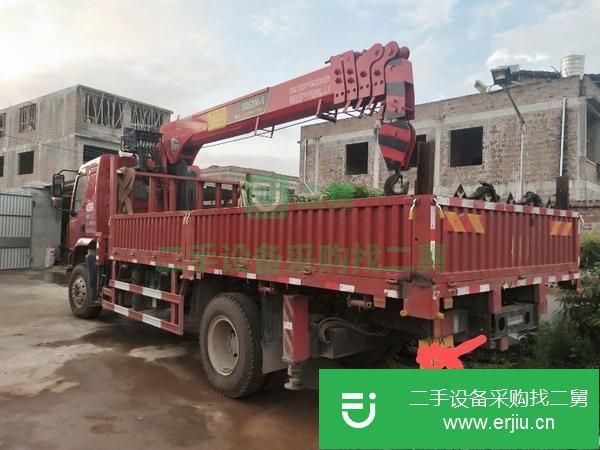 江蘇出售二手8噸五節臂隨車吊