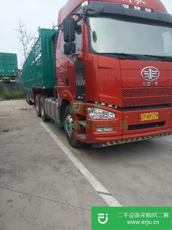 遼寧出售二手一汽解放J6P半掛車