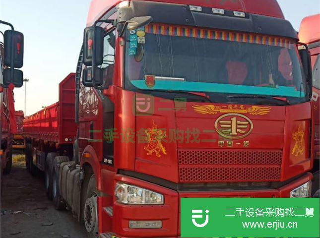 江西出售二手一汽解放J6P半掛車