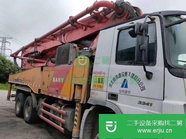湖南出售二手三一六節(jié)臂48米泵車